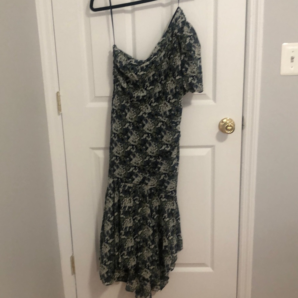 Astr the Label Santorini Blue / Green Dress